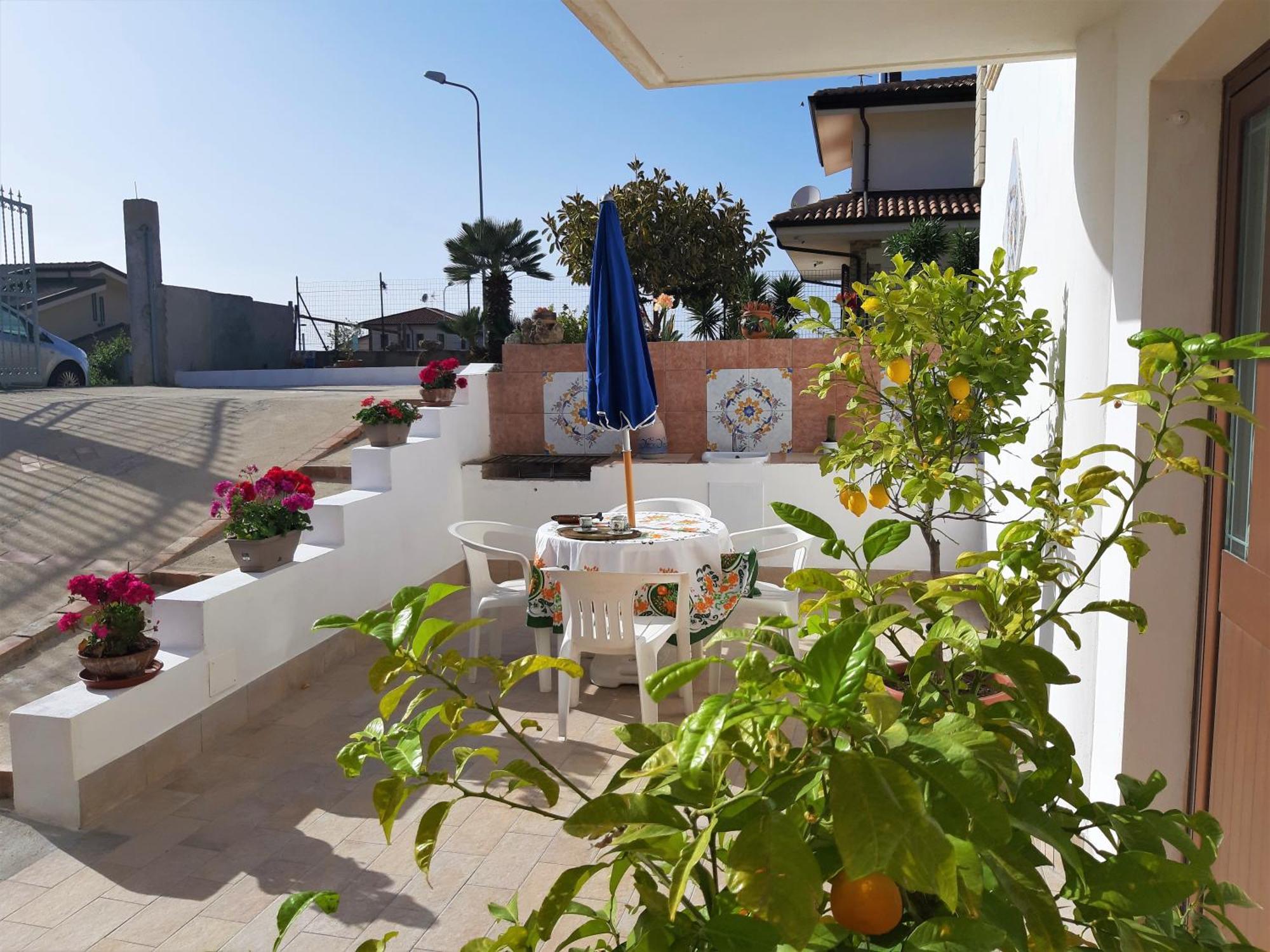 Casa Vacanze Bergamotto & Limoni Apartment Drapia ภายนอก รูปภาพ